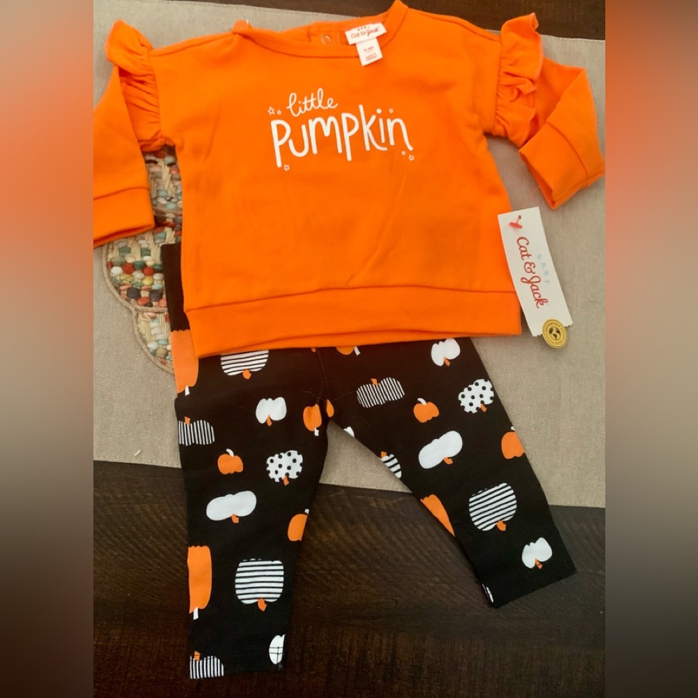 Baby girl fall/ Halloween 2 Piece Set